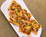 A picture of step 2 of Bread pizza.