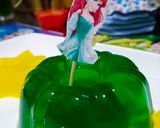 A picture of step 4 of Jelly art.