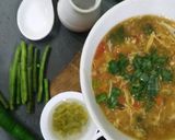 A picture of step 11 of Hot and sour soup.