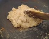 A picture of step 2 of Banana modak.