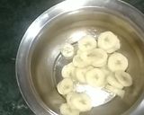 A picture of step 1 of Steamed Banana Cake.