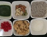 A picture of step 1 of Dry Fruits Pan Modak.