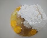 Foto langkah ke 1 dari resep Bolu Pandan Jelita (Metode All In 1) Lembut.