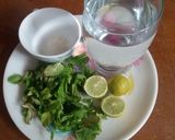 A picture of step 2 of Mint lemonade (podina nimbu paani)🍋🌿.