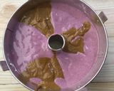 Foto langkah ke 7 dari resep Chiffon Belang Putih Telur Taro - Chocolate.