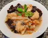 Foto langkah ke 6 dari resep Soup Tekwan Palembang.