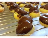 A picture of step 8 of Profiteroles (Choux Pastry).