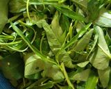 Foto langkah ke 1 dari resep Tumis kangkung + toge.