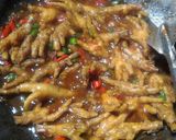 Foto langkah ke 8 dari resep Ceker Ayam Saos Tiram.
