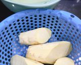 Hình bước làm 1 của món Khoai lang ngào đường thốt nốt