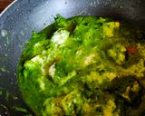পালক পনির (Palak Paneer recipe in Bengali) রেসিপি ধাপ - 4 ছবি