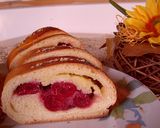 Ünnepi pudingos meggyes recept fázis 6 fotója