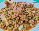 Foto del paso 6 de la receta: Lentejas con pato y setas