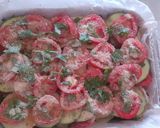 Foto del passaggio 2 della ricetta Sformato di zucchine, patate, pomodori e mozzarella