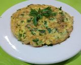 صورة لخطوة 15 من وصفة فريت اوملت بالمعدنوس 🥚🍟☘️
