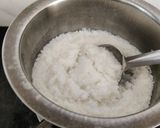 A picture of step 1 of Moria's pudding.