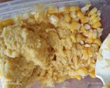 Gambar langkah 1 resipi Bubur Jagung Sagu.