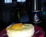 Foto del paso 6 de la receta: Mini tortita proteica con harina de coco al microondas