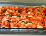 Une image de l'étape 5 de Cannelloni de courgettes (IG bas).