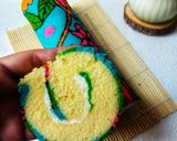 Foto langkah ke 12 dari resep Bolu Gulung Motif.