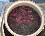 Foto langkah ke 2 dari resep Bubur Candil Ubi Ungu.