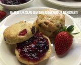 Gambar langkah 8 resipi Scones.