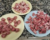 Foto del paso 1 de la receta: Espinacs amb carn de porc