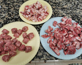 Foto del paso 1 de la receta: Espinacs amb carn de porc