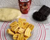 Foto langkah ke 1 dari resep Bolen Pisang Cokelat Keju (dengan Puff Pastry Instan).