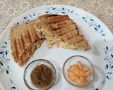 A picture of step 6 of Grilled Coleslaw Sandwich.
