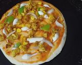 A picture of step 3 of Chicken Pizza.