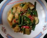 Foto langkah ke 4 dari resep 04. Oseng terong & kacang panjang.