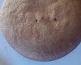 A picture of step 4 of Buchweizenkuchen/ Buckwheat cake.