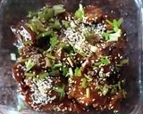 A picture of step 5 of Honey Garlic Chicken# ATW.