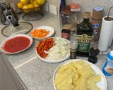 Foto del paso 3 de la receta: Bifes a la Criolla con papas a la española