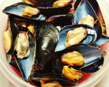 Foto del paso 1 de la receta: Tapa de Mejillones en Salsa de Vieiras casera