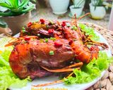 Foto langkah ke 5 dari resep Tumis Udang Galah Bumbu Pedas.