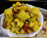 मिक्स सब्जी़ (mix sabzi recipe in Hindi) रेसिपी चरण 8 फोटो