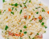 Hình bước làm 2 của món Ăn sáng với cơm rang