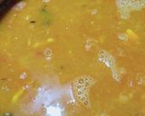 A picture of step 7 of Punjabi chawla/ lobia masala curry.
