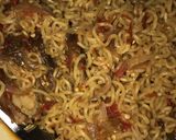 A picture of step 1 of Indomie with egg 🥚.