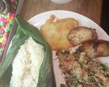 Foto langkah ke 6 dari resep Nasi liwet bakar.