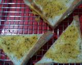 Garlic Cheese Bread #roti tawar gandum langkah memasak 2 foto