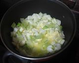Foto del paso 1 de la receta: Vichyssoise de calabaza, boniato y zanahoria con tostas de pan de ajo