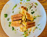 A picture of step 7 of Tofu Mayo Toast Sandwich.