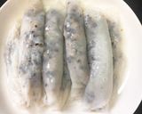 A picture of step 10 of Shrimp and Pork Bánh Cuốn (Vietnamese Steamed Rice Rolls, Made in a Nonstick Pan).