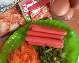 Foto langkah ke 1 dari resep Telur Dadar Gulung Sosis.