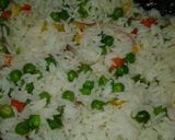 A picture of step 5 of Vegetable rice # vegetable contest.