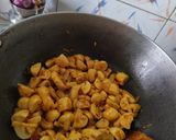 A picture of step 5 of Masala mushrooms.