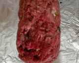 A picture of step 2 of Meatloaf.